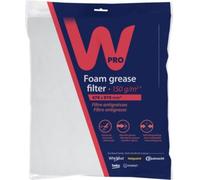 Wpro Filtre à graisse pour hotte UGF016 - universel découpable 114x47 cm mousse auto-extinguible
