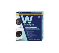Wpro Kit de superposition universel pour lave-linge/seche-linge avec tablette coulissante