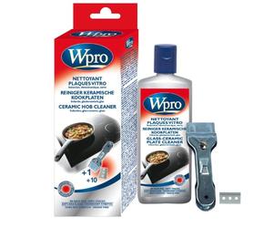 Wpro KVT001 Kit Vitrocéramique: 1 Nettoyant Vitro Flacon 250 ml + 1 Grattoir + 10 Lames