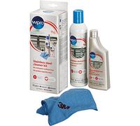 WPRO Nettoyant INX115 Crème + polish + tissu MF pour inox