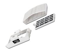 Wpro PurifAIR PUR202 - Filtre antibactérien suppresseur d'odeurs pour réfrigérateur (pack de 2)