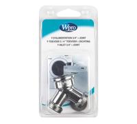 Wpro Adaptateur Y d'alimentation YAL010 - Laiton 20/27 - Pour lave-linge et lave-vaisselle