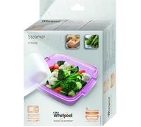 Whirlpool Accessoire de cuisson pour micro-ondes STM008 – cuiseur vapeur Violet/Blanc