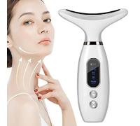 Wpsagek Masseur Facial Multifonctionnel | Outil de raffermissement du visage et du cou, outil de soin de la peau, masseur electrique du cou, blanc, ABS