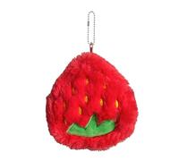 Wpsagek Pochette à pièces, Porte-Monnaie aux Fruits | Pochette à Monnaie et Porte-Monnaie en Forme de Fruit de Dessin animé - Pendentif de Sac en Peluche, Accessoire Multifonctionnel à la Mode