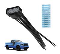 WPT928 Kit de câblage 3u2z-14s411-zmb Module de siège chauffant/refroidi, convient pour Ford Edge Expedition Explorer F-250 Super Duty F-350 Super Duty F-450 Super Duty Remplace 15326110