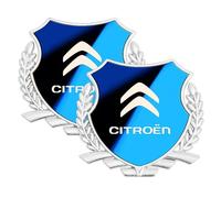 WpTGEX Autocollant pour Citroen C3 aircross 2017-2023 2024 2025, Emblème Badge Sticker pour Voiture, Metal Emblèmes De Voiture Décoration, Logo Emblème Badge Sticker Autocollant,C