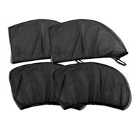 WpTGEX Pare Soleil Voiture pour Dacia Duster, Chaussette Voiture Pare Soleil Protection UV, Anti Moustiquaire, Pose Rapide Facile Pare-Soleil,4 pcs 90cm(2 Front+2 Rear)