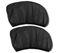 WpTGEX Pare Soleil Voiture pour Dacia Spring, Chaussette Voiture Pare Soleil Protection UV, Anti Moustiquaire, Pose Rapide Facile Pare-Soleil,2 pcs Rear Guards 85x54cm