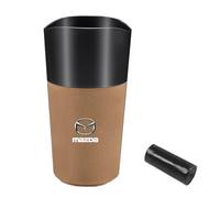 WpTrick Poubelle De Voiture Pour Mazda CX 5 2012-2021 2022-2025 2026 KE KF, Poubelle Pour Voiture BoîTe De Rangement Accessoire IntéRieur éTanche Avec Sacs Poubelle De Rechange,D-Black+Brown