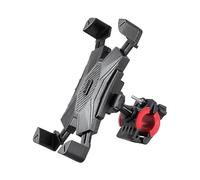 WpTrick Support TéLéPhone Moto pour BMW R NineT/5 Urban G/S Pure Racer Scrambler 2014-2025, Porte TéLéPhone Scooter éTanche, Support Mobile Anti-Vibration Guidon, 360° Rotation Ajustable,Black-A