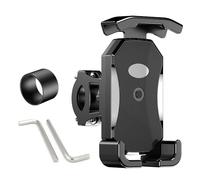 WpTrick Support TéLéPhone Moto pour BMW R1250 GS 2021 2022 R 1250 GSA Gs1250 2020 2019 2018, Porte Mobile Guidon Anti-Vibration Porte TéLéPhone Moto Fixation Robuste 360° Rotation Ajustable,A