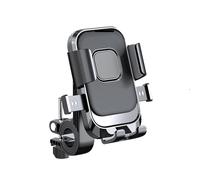 WpTrick Support Telephone Moto pour Kawasaki Z125 2019-2025, Support TéLéPhone De Moto, Support Telephone Velo 360° Rotation, Amovible Anti-Vibration Robuste,A