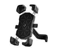 WpTrick Support Telephone Moto pour Suzuki GSR 600 2006-2010, Support Telephone Velo, Support TéLéPhone De Moto 360° Rotation, Anti-Vibration Amovible Robuste,Black-B