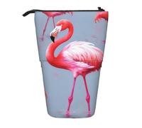 WPUTY Trousse à crayons télescopique avec drapeau du 4 juillet - Pour maquillage, bureau, flamant rose, Taille unique, Cartable