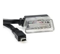 WQBQXNY Câble Obd2 de 1.8M adapté au câble d'affichage tête haute de voiture P24 P10-Pro, ligne de connexion de Type C, outil de diagnostic, commutateur OBDII(Option 2)