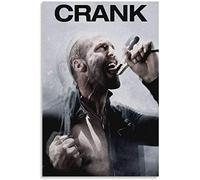 WQBYDS Affiches et impressions 50 * 70cm Senza Cornice Crank Classic Movie Jason Statham Decorative Canvas Wall Art Soggiorno Poster Camera da letto