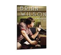 WQBYDS Affiches et impressions 50 * 70cm Senza Cornice Famoso cantautore Brian Wilson Youngrative Poster Decorazione Soggiorno Camera da letto Pittura