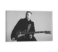 WQBYDS Affiches et impressions 60 * 80cm Senza Cornice Jason Isbell Chitarra Musica Poster Tela Wall Art Room Immagini per Camera da letto Regali Decor