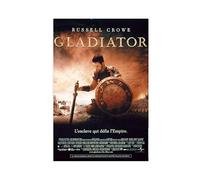 WQBYDS Affiches et impressions 60 * 90cm Senza Cornice American Movie Gladiator Classic Cover Movie 05 Poster e Wall Art Modern Family camera da letto Decor