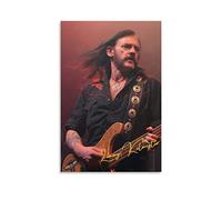 WQBYDS Affiches et impressions 60 * 90cm Senza Cornice Lemmy Kilmister Tela decorativa Wall Art Soggiorno Poster Camera da letto