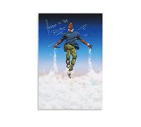 WQBYDS Affiches et impressions 60 * 90cm Senza Cornice Travis Scott-350 Stampa dipinti per soggiorno Camera da letto decorazione