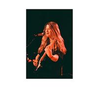 WQBYDS Impression Sur Toile 60 * 80cm Senza Cornice Ragazza in rosso Cantautore Sport Poster Tela Wall Art Immagini per Camera da letto Wall Art Regali Decor