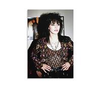 WQBYDS Impression Sur Toile 60 * 90cm Senza Cornice Joan Jett cantante americana a New York City 1989 per ragazze adolescenti pittura murale per soggiorno bagno cucina Wall Art