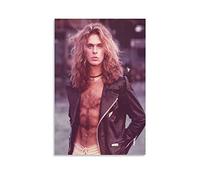 WQBYDS Impression sur toile Affiche 30 * 50cm Senza Cornice David Lee Roth è un poster di un cantante rock e un'arte della parete Arredamento moderno della camera da letto della famiglia