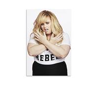 WQBYDS Impression sur toile Affiche 40 * 60cm Senza Cornice Rebel Wilson Comedian Print Picture Paintings per la decorazione della camera da letto del soggiorno