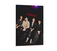 WQBYDS Impression sur toile Affiche 50 * 70cm Senza Cornice 5 Seconds of Summer: 5SOS Music Poster Band Hip Hop Guitar Festival Concert Wall
