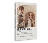 WQBYDS Impression sur toile Affiche 50 * 70cm Senza Cornice 90s Minimalist Movie Anne con una stampa Eh Picture Paintings per la decorazione della camera da letto del soggiorno