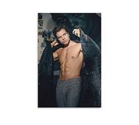 WQBYDS Impression sur toile Affiche 60 * 90cm Senza Cornice Sebastian Stan Cool American Actor Decorative Canvas Wall Art Soggiorno Poster Camera da letto