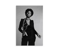 WQBYDS Peintures Sur Toile 50 * 70cm Senza Cornice FSJD 20 secolo American Women Singers Nina Simone Retro Canvas Wall Art Soggiorno Poster Camera da letto Decor Painting