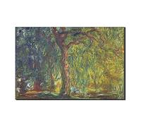 WQBYDS Peintures Sur Toile 60 * 90cm Senza Cornice Grande salice piangente di Claude Monet Art Poster e Wall Art Picture Print Modern Family Room Arredamento