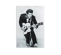 WQBYDS Tableau Toile Decoration 30 * 50cm Senza Cornice Chuck Berry
