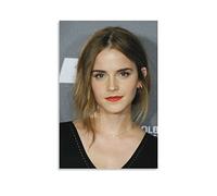 WQBYDS Toile Peinture 40 * 60cm Senza Cornice Decorazione della stanza di Emma Watson per murale di ragazze adolescenti per soggiorno cucina bagno