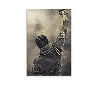 WQBYDS Toile Peinture 40 * 60cm Senza Cornice Rocky Balboa Decorative Canvas Wall Art Soggiorno Poster Camera da letto Pittura