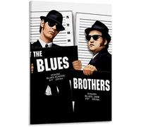 WQBYDS Toile Peinture 40 * 60cm Senza Cornice The Blues Brothers Classic Movie Decorative Canvas Wall Art Soggiorno Poster Camera da letto