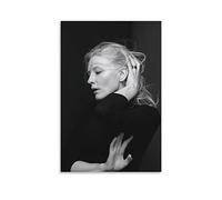 WQBYDS Toile Peinture 60 * 80cm Senza Cornice Cate Blanchett Poster Decorazione Soggiorno Camera da letto Pittura