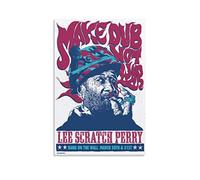 WQBYDS Toile Tableau 40 * 60cm Senza Cornice Lee Scratch Perry Reggae Music Poster e stampe d'arte murale Arredamento moderno per la casa da letto familiare