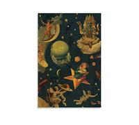 WQBYDS Toile Tableau 50 * 70cm Senza Cornice The Smashing Pumpkins Flag Mellon Collie e The Infinite Sadness Camera da letto Decorazione moderna per la casa Idea regalo