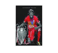 WQBYDS Toile Tableau 60 * 80cm Senza Cornice Alphonso Davies Poster e Wall Art Modern Family camera da letto Decor