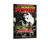 WQBYDS Toile Tableau 60 * 90cm Senza Cornice Lee Scratch Perry Reggae Singer Dub Music Print Picture Paintings for Living Room Bedroom Decoration
