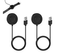 WQD-2 Pack Câble de Magnétique Chargeur Compatible Avec Huawei Watch GT/2/2E et Honor Watch Magic/Dream, Compatible Chargeur Montre Huawei USB A, 2 Broches Accessoire de Charge Rapide, Usage Quotidie
