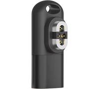 WQD-Adaptateur de charge de rechange compatible avec Shokz OpenSwim Pro, support de charge magnétique de type C avec protection de puce pour écouteurs (1 m/3,3 ft, noir)