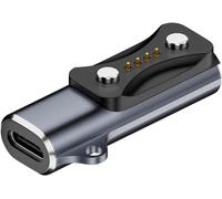 WQD-Adaptateur USB C Chargeur Compatible avec Polar Pacer, Pacer Pro, Ignite 3, Grit X2 Pro, Vantage V3, Vantage M3 Montre Connectée, Magnétique Adaptateur Portable, Accessoire Pratique Facile Transp