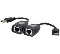 WQD-Câble d'extension USB Cablecc pour clavier et souris sur RJ45 CAT5E CAT6
