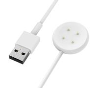 WQD-Chargeur Compatible avec Google Pixel Watch 3/Pixel Watch 2, Station de Charge Magnétique avec Câble de Chargement USB de 1M pour Fitbit Ace LTE/Versa 4/Versa 3/Sense 2/Sense, Blanc