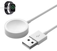 WQD-Chargeur pour Apple Watch, Câble de Recharge Magnétique Compatible avec iWatch Series SE 10 9 8 7 6 5 4 3 2 Ultra 45mm 44mm 42mm 41mm 40mm 38mm, USB 1M Câble de Charger Montre Portable Léger